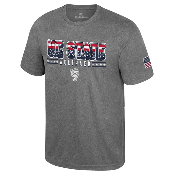 Charcoal Grey Short Sleeve Poly Tee